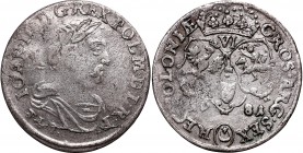 Collection of John III Sobieski coins
John III Sobieski, 6 groschen 1681, Bromberg 
 John III Sobieski, 6 groschen 1681, Bromberg Naturalny, obiegow...