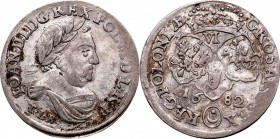 Collection of John III Sobieski coins
John III Sobieski, 6 groschen 1682, Bromberg 
 John III Sobieski, 6 groschen 1682, Bromberg Piękny egzemplarz ...