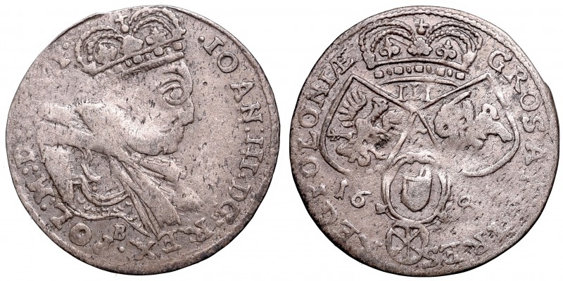 Collection of John III Sobieski coins
John III Sobieski, 3 groschen 1684, Craco...