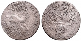 Collection of John III Sobieski coins
John III Sobieski, 3 groschen 1684, Cracow R3 
 John III Sobieski, 3 groschen 1684, Cracow Obiegowy egzemplarz...