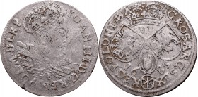 Collection of John III Sobieski coins
John III Sobieski, 6 groschen 1685, Cracow R3 
 John III Sobieski, 6 groschen 1685, Cracow Naturalny, obiegowy...
