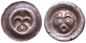 Pommern
Pommern, Bracteat 
 Pommern, Bracteat Bardzo ładny egzemplarz. Patyna, nalot. Awers: lilia na łuku; Srebro, średnica 14 mm, waga 0,13 g. 
G...
