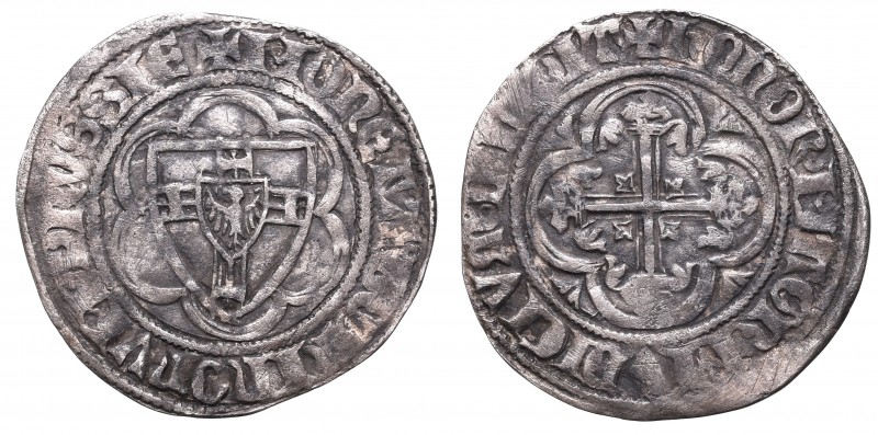 Zakon Krzyżacki
Teutonic Order, Vinrych von Kniprode, Half skojec 
 Teutonic O...