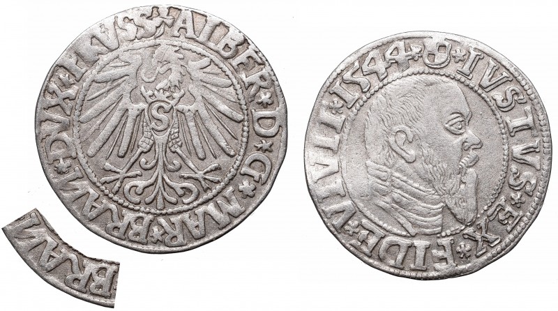 Duchy of Prussia
Germany, Preussen, Albrecht Hohenzollern, Groschen 1544, Konig...