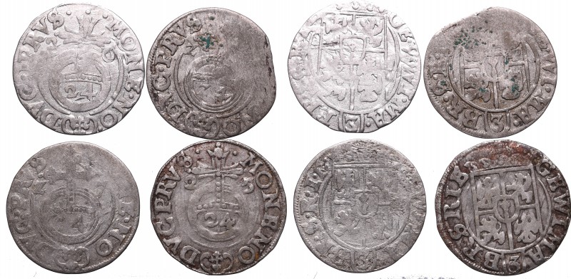 Duchy of Prussia
Germany, Preussen, Georg Wilhelm, Lot of 1,5 groschen 1625-162...