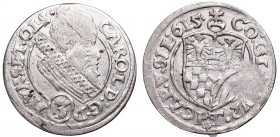 Silesia
Schlesien, Duchy of Oels, Carol II, 3 kreuzer 1615, Oels 
 Schlesien, Duchy of Oels, Carol II, 3 kreuzer 1615, Oels Bardzo ładny egzemplarz....