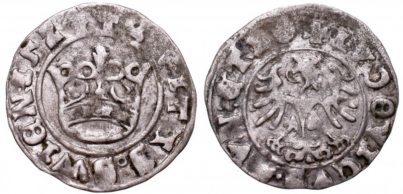 Silesia
Schlesien, Ludovicus Jagellon, Halfgroat 1524, Schweidnitz 
 Schlesien...