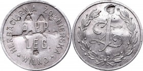 Military coins
II Republic of Poland, 1 zloty 6 infrantry regiment Vilnius 
 II Republic of Poland, 1 zloty 6 infrantry regiment Vilnius Duża rzadko...