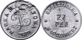 Military coins
II Republic of Poland, 1 zloty 27 Artillery Regiment 
 II Republic of Poland, 1 zloty 27 Artillery Regiment Egzemplarz o bardzo ładny...