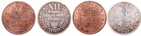 Replacement coins
III Republic of Poland, Lot of 2 jetons 
 III Republic of Poland, Lot of 2 jetons Zestaw dwóch pamiątkowych żetonów. 
Grade: AU ...