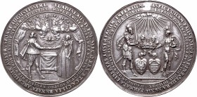 Poland until 1795
Władysław IV Waza, Medal zaślubinowy (1635) (Dadler) - późniejszy odlew 
 Władysław IV Waza, Medal zaślubinowy (1635) (Dadler) - p...