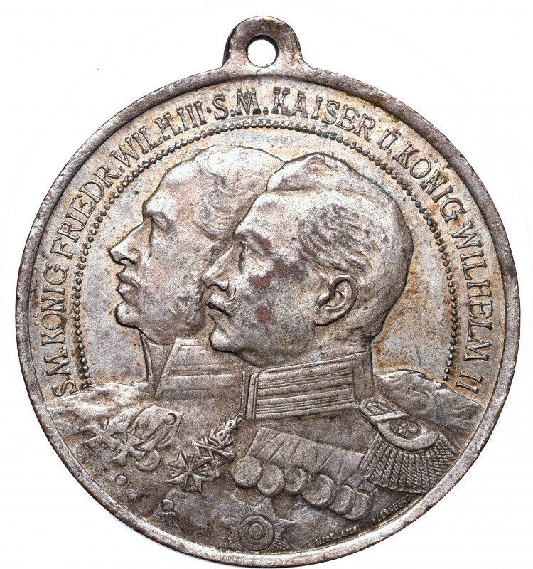 Polska do 1918
Śląsk, Medal 100-lecie 2 górnośląskiego Pułku Piechoty 1913 
 Ś...