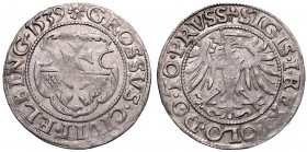 Poland 1506-1795
Sigismund I the Old, Groschen 1539, Elbing 
 Sigismund I the Old, Groschen 1539, Elbing Bardzo ładny egzemplarz, typowo niedobity c...