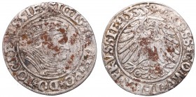 Poland 1506-1795
Sigismund I the Old, Groschen 1535, Thorn 
 Sigismund I the Old, Groschen 1535, Thorn Naturalny, obiegowy egzemplarz. Patyna, nalot...