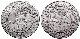 Poland 1506-1795
Sigismund II Augustus, 3 groschen 1562, Vilnius 
 Sigismund II Augustus, 3 groschen 1562, Vilnius Obiegowy egzemplarz. Patyna, nalo...
