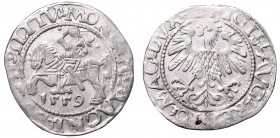 Poland 1506-1795
Sigismund II Augustus, Half-groat 1559, Vilnius - LI/LITV 
 Sigismund II Augustus, Half-groat 1559, Vilnius - LI/LITV Pięknie zacho...