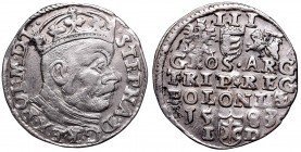 Poland 1506-1795
Stephan Bathory, 3 groschen 1583, Olcusia 
 Stephan Bathory, 3 groschen 1583, Olcusia Naturalny obiegowy egzemplarz. Patyna, nalot....