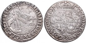 Poland 1506-1795
Sigismund III, 18 groschen 1623, Bromberg R3 
 Sigismund III, 18 groschen 1623, Bromberg Naturalny obiegowy egzemplarz. Rzadka odmi...