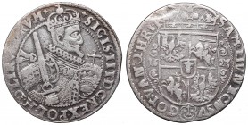 Poland 1506-1795
Sigismund III, 18 groschen 1623, Bromberg - PRV M 
 Sigismund III, 18 groschen 1623, Bromberg - PRV M Obiegowy egzemplarz wybity z ...