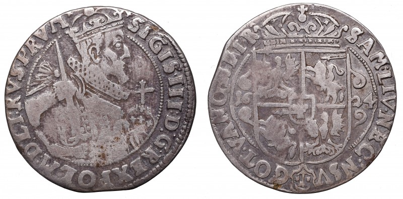 Poland 1506-1795
Sigismund III, 18 groschen 1624, Bromberg - PRV M 
 Sigismund...