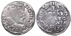 Poland 1506-1795
Sigismund III, 3 groschen 1589, Posen 
 Sigismund III, 3 groschen 1589, Posen Ładny, typowo niedobity centralnie egzemplarz. Dobrze...