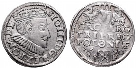 Poland 1506-1795
Sigismund III, 3 groschen 1590, Posen 
 Sigismund III, 3 groschen 1590, Posen Ładny egzemplarz, lekko niedobity. Bardzo ładnie zach...