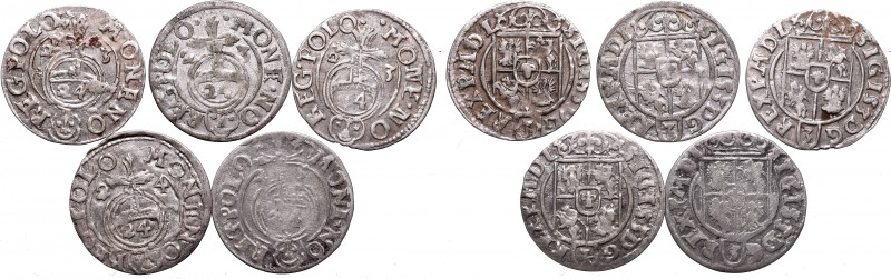 Poland 1506-1795
Sigismund III, Lot o 1,5 groschen 1623-1625 
 Sigismund III, ...