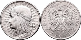 2 złote
II Republic of Poland, 2 zloty 1933, Polonia 
 II Republic of Poland, 2 zloty 1933, Polonia Piękny, menniczy egzemplarz, świetnie zachowany ...