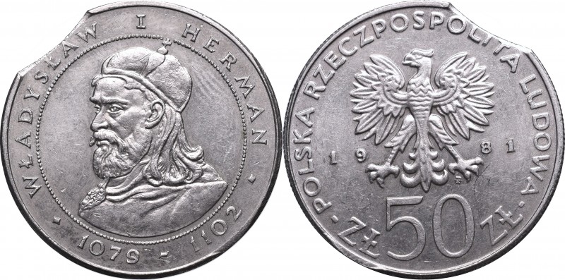 Polish People's Republic (1945-1989)
Peoples Republic of Poland, 50 zloty 1981 ...