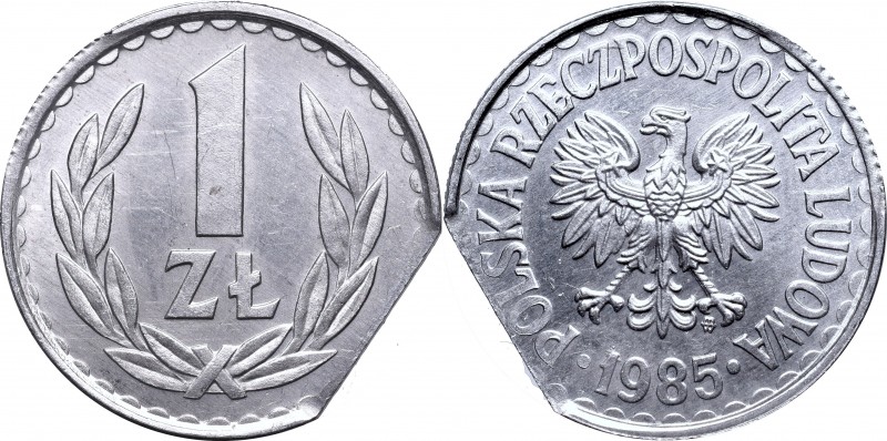 Polish People's Republic (1945-1989)
Peoples Republic of Poland, 1 zloty 1985 m...