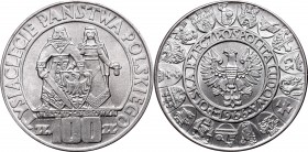 Polish People's Republic (1945-1989)
Peoples Republic of Poland, 100 zloty 1966 
 Peoples Republic of Poland, 100 zloty 1966 Atrakcyjny egzemplarz z...
