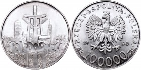 III Republic since 1989
III Republic of Poland, 100.000 zloty 1990 
 III Republic of Poland, 100.000 zloty 1990 Menniczy egzemplarz. 
Grade: UNC 
...