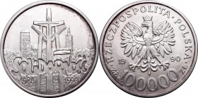 III Republic since 1989
III Republic of Poland, 100.000 zloty 1990 type b 
 III Republic of Poland, 100.000 zloty 1990 type b 100.000 złotych 1990&n...