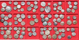 Greece
Lot of ancient coins 
 Lot of ancient coins Różne stany zachowania. Patyna, nalot. Część emisji ciekawsza.
 

 ancient, antike Greece, Gri...