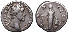 Rome
Roman Empire, Antoninus Pius, Denarius 
 Roman Empire, Antoninus Pius, Denarius Ciekawy typologicznie egzemplarz. Patyna, nalot. Awers: głowa c...
