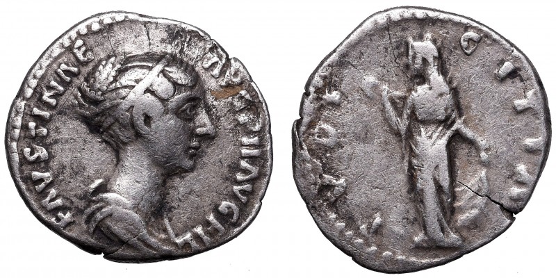 Rome
Roman Empire, Faustina minor, Denarius 
 Roman Empire, Faustina minor, De...