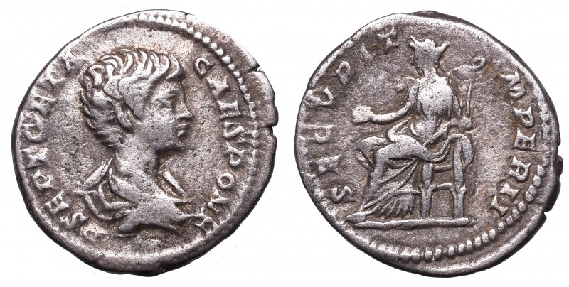 Rome
Roman Empire, Geta, Denarius 
 Roman Empire, Geta, Denarius Obiegowy egze...