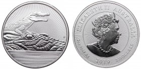 Australia
Australia, 2 dollars 2019 2 oz Ag999 
 Australia, 2 dollars 2019 2 oz Ag999 Menniczy egzemplarz. 
Grade: Proof