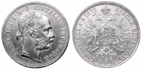 Austria and Austria-Hungary
Austria, Franz Joseph, 1 florin 1875 
 Austria, Franz Joseph, 1 florin 1875 Miły dla oka połyskowy egzemplarz. Ślady czy...