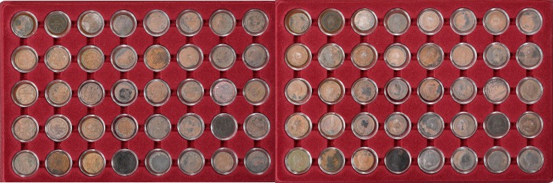 Austria and Austria-Hungary
Austria and Bohemia, Lot copper coins (107 coins) ...