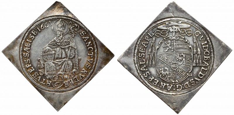 Austria and Austria-Hungary
Austria, Bishopic of Salzburg, 1/6 thaler 1661 
 A...