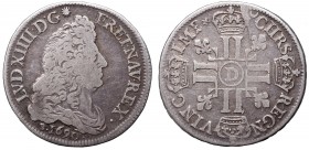 France
France, Louis XIV, 1/2 ecu 1690, Lyon 
 France, Louis XIV, 1/2 ecu 1690, Lyon Ładny, obiegowy egzemplarz. Patyna, nalot. Reference: Duplessy ...