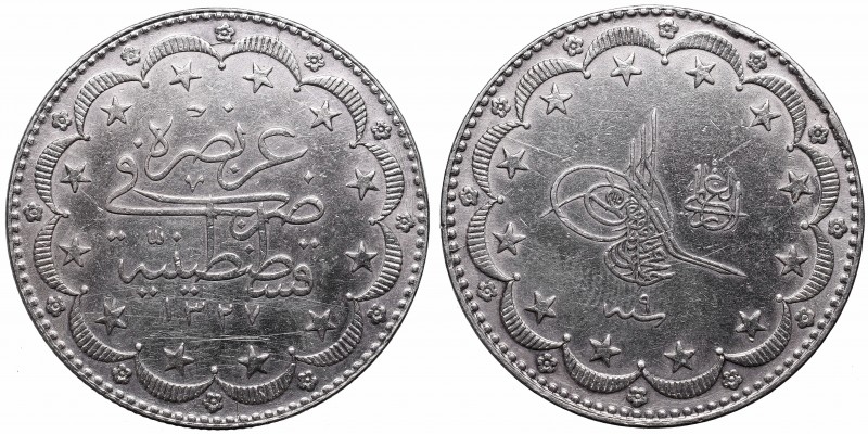 Ottoman Empire
Ottoman Empire, Mehmed V, 20 kurus 1917 
 Ottoman Empire, Mehme...