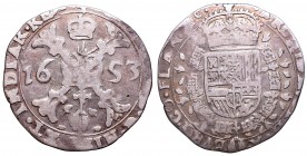 Netherlands
Spanish Netherlands, Flandres, Philip IV, 1/4 patagon 1653 
 Spanish Netherlands, Flandres, Philip IV, 1/4 patagon 1653 Ładny egzemplarz...
