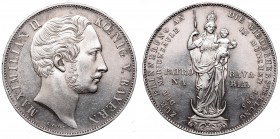 Germany
Germany, Bayern, Thaler 1855 
 Germany, Bayern, Thaler 1855 Talar 1855 Monachium, wybity z okazji ponownego odsłonięcia pomnika Matki Boskie...