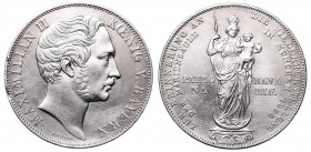 Germany
Germany, Bayern, Thaler 1855 
 Germany, Bayern, Thaler 1855 Talar 1855 Monachium, wybity z okazji ponownego odsłonięcia pomnika Matki Boskie...