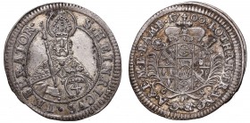 Germany
Germany, Bishopic of Bamberg, 4 kreuzer 1700 
 Germany, Bishopic of Bamberg, 4 kreuzer 1700 Miły dla oka egzemplarz w obustronnej patynie, z...