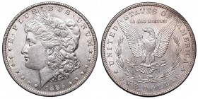 United States
USA, Morgan Dollar 1886 
 USA, Morgan Dollar 1886 Bardzo ładny połyskowy egzemplarz w subtelnej obustronnej patynie. 
Grade: XF+ 

...