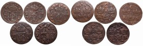 Sweden
Sweden, Cristina Vasa, Lot of 1/4 ore 1634-1637 
 Sweden, Cristina Vasa, Lot of 1/4 ore 1634-1637 Bardzo ciekawy zestaw rzadziej występująceg...