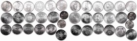Vaticano
Vatican, Lot of coins 
 Vatican, Lot of coins Bardzo atrakcyjna kolekcja monet papieskich.&nbsp; Zestaw zawiera kilka rzadszych monet w tym...